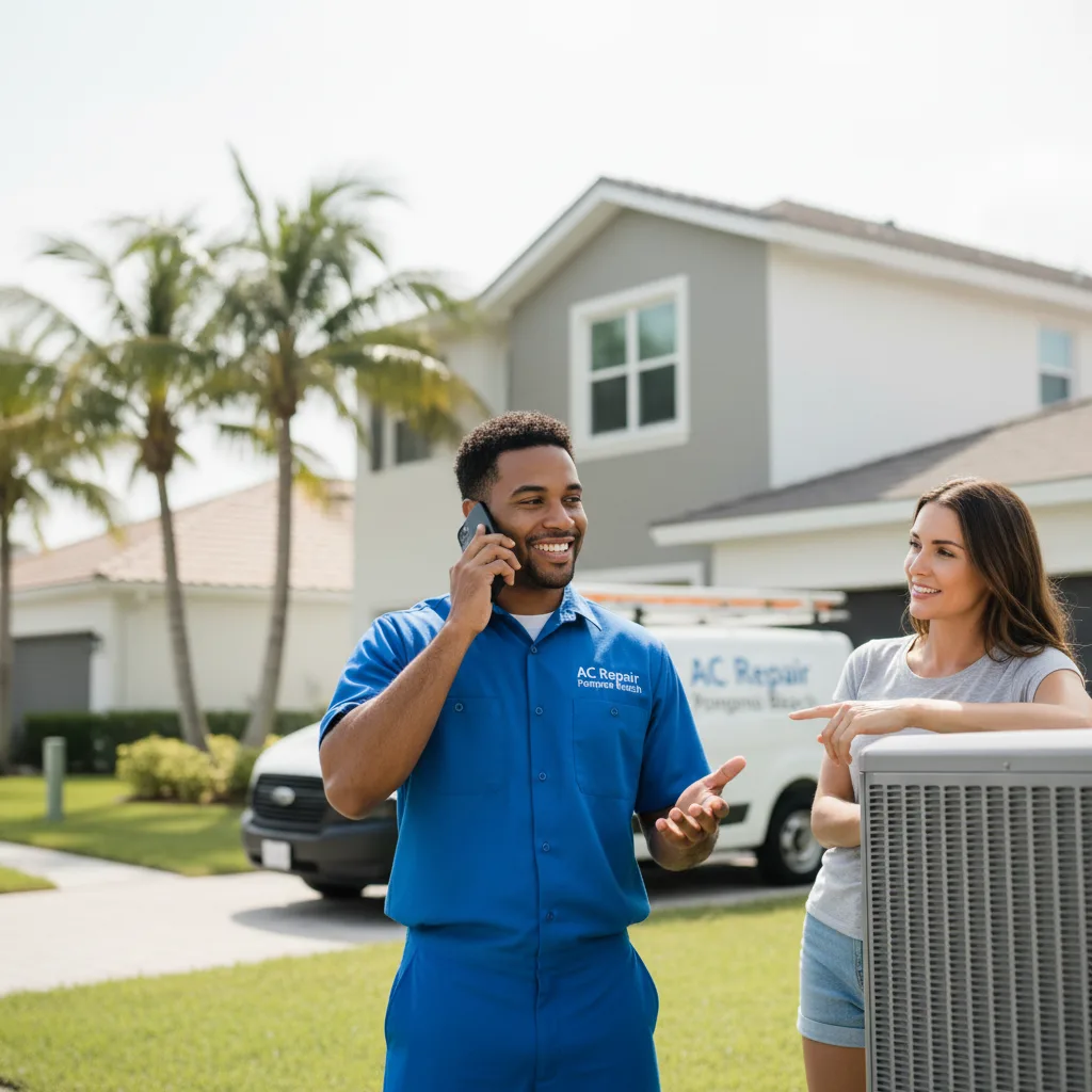 AC Repair Pompano Beach customer support in Indian Wells